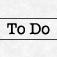 Minimalist To Do List